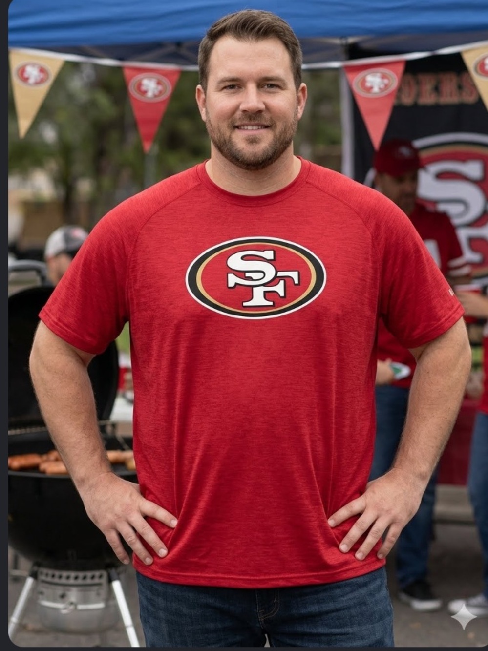 NFL Men’s 49er Tee Short Sleeve Size XXL